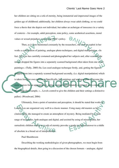 Photographers of the Mixed Media