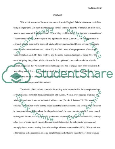 How Far Was Early Modern Criminal Activity Driven By Necessity