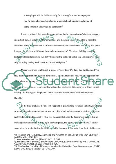 Law of Tort. Majrowski v Guys and St. Thomas NHS Trust. Rylands v Fletcher