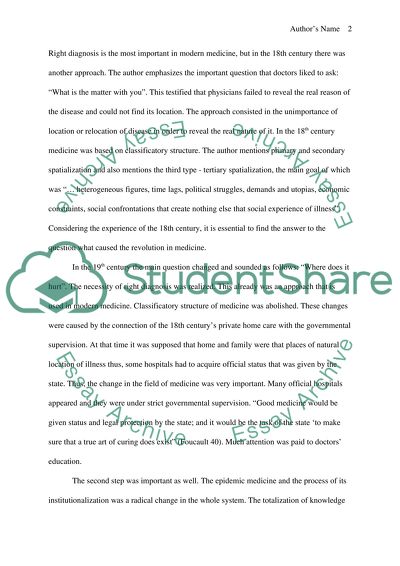 The State of Medicine in the 19th Century