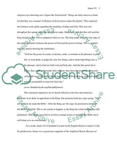 James VI as a Successful King of Scots