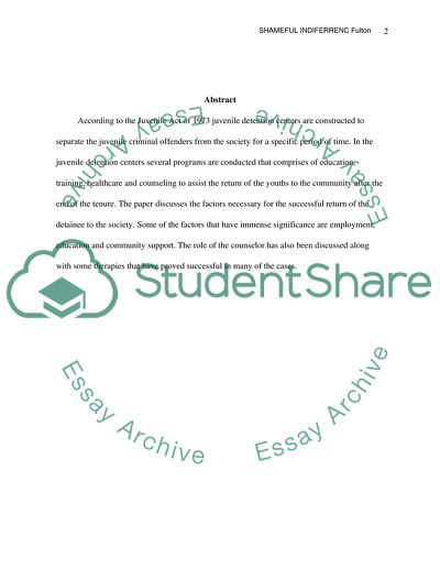 What Factors Prohibits Youth from Re-entering Juvenile Detention Centers