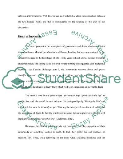 The Country of Pointed Firs by Mrs. Todd