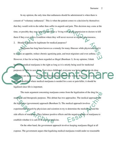 Mercy Killing in the Modern Society