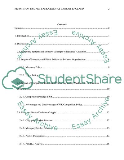 Impact of Monetary and Fiscal Policies of Business Organizations
