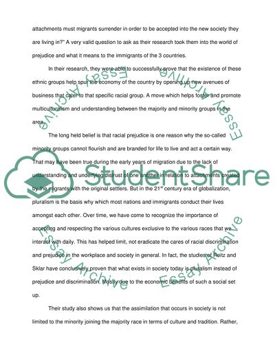 Journal Article immigrants