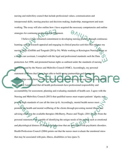 Reflective Practice in Nursing