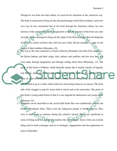 Literature Written by the Native Americans