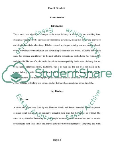 The Role of Social Media