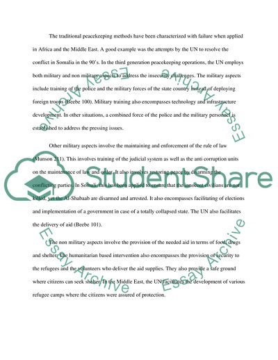 Third Generation Peacekeeping