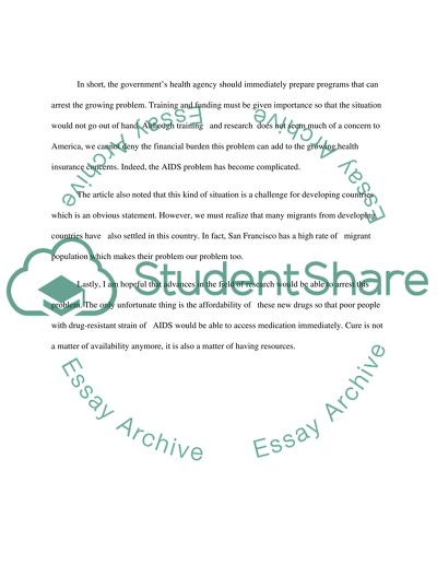 Review of health news article