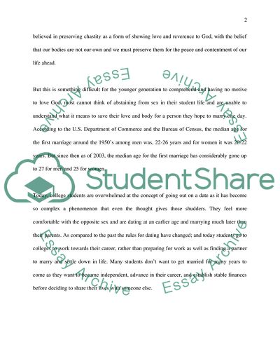 Dating among College Students