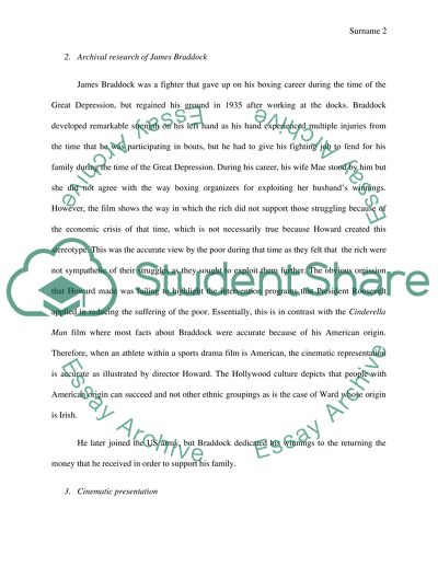 Hollywood vs. Reality (sport films)