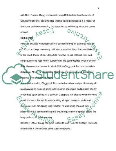 Analysis of Public Law Case