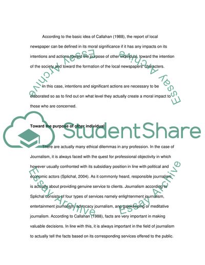 The Invasion of Privacy