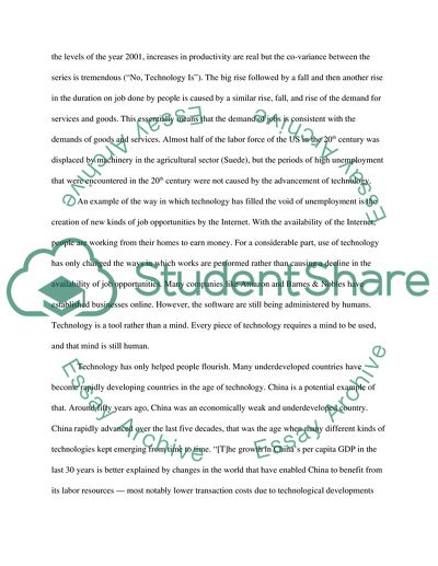 An Increase in the Use of the Quality of Technology