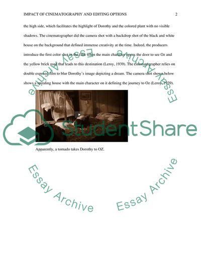 The Impact of Cinematography and Editing Options