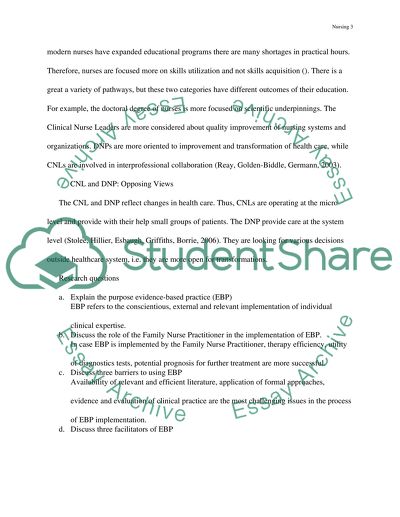 An Important Role of Nurse