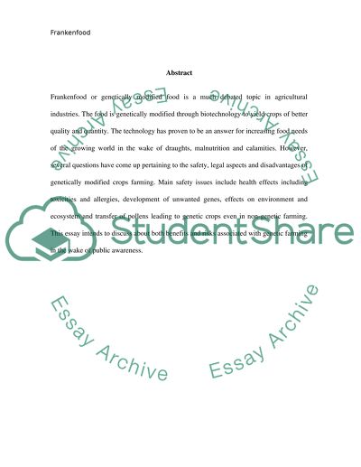 The Benefits and Drawbacks of Genetically Modified Foods