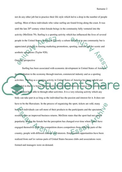 Surf Culture in the Twentieth Century