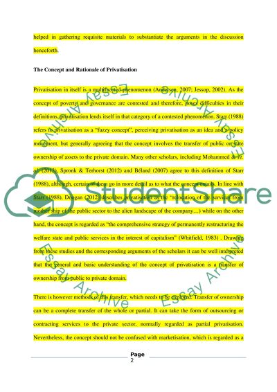 What are the Limits, if Any, to the Privatisation of the Welfare State