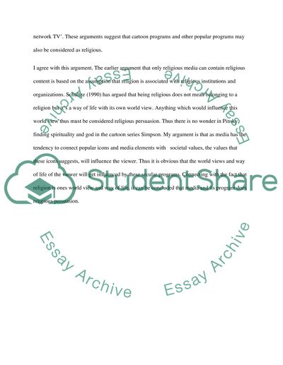 Religion, Media and Ethics