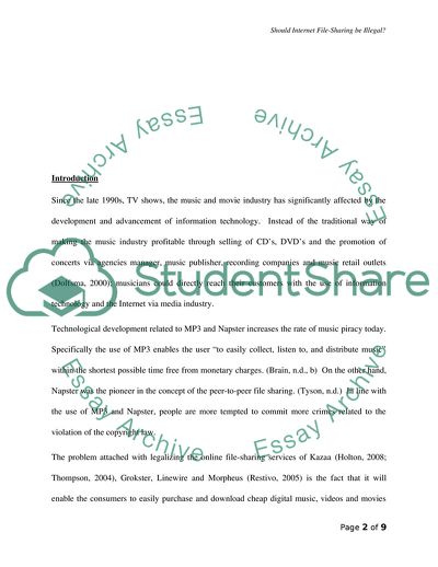 Internet File-sharing Technology