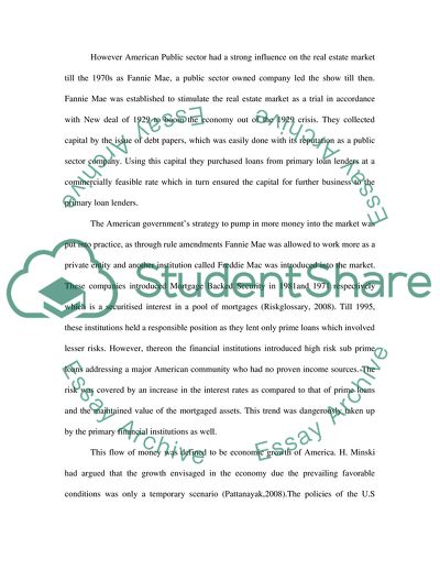 The Economic Consequences of Mr. Bush