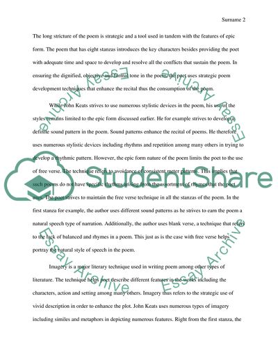 Ode to a nightingale