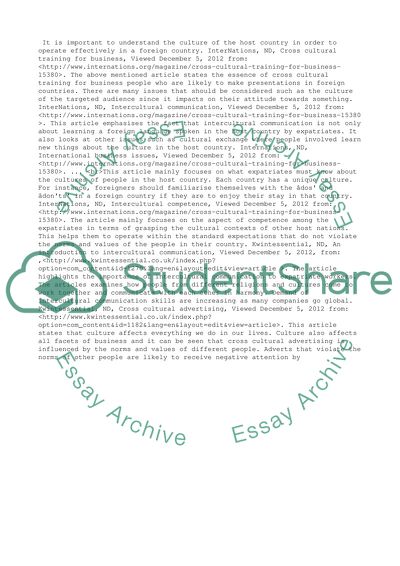 Cross culture communication and negotiation