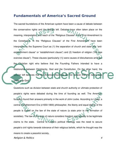 Religion and politics