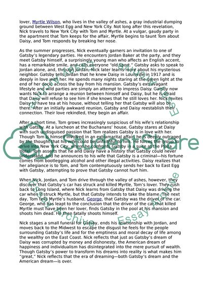 Great Gatsby, Passing, and Poems of Langston Hughes