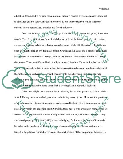 The Education Quality of Different Types of Schooling