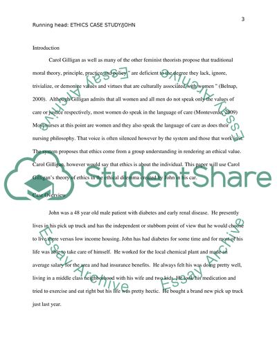 Ethical Dilemma: John in the Car