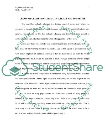 IQ Test and an Important Role in Determining the Development of Individuals