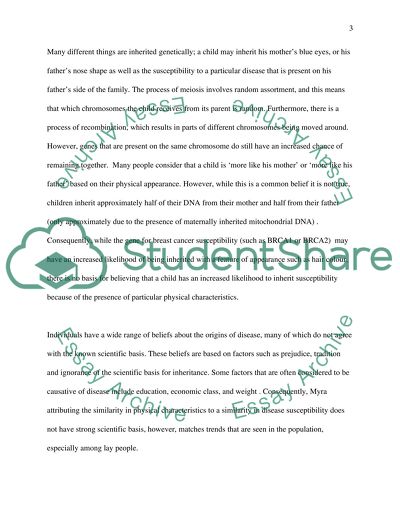 Genetics: Various Scenarios