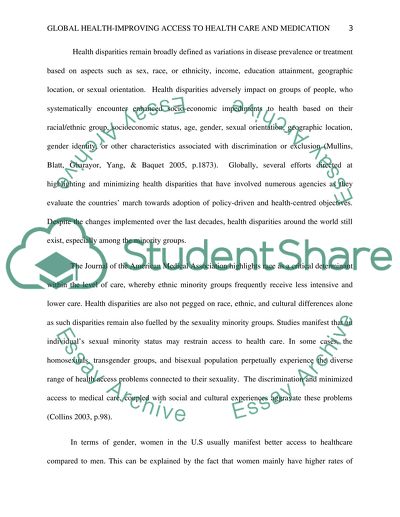 Improving Access to Healthcare and Medication