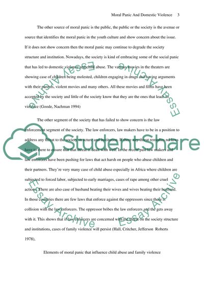 Youth Culture and Moral Panic