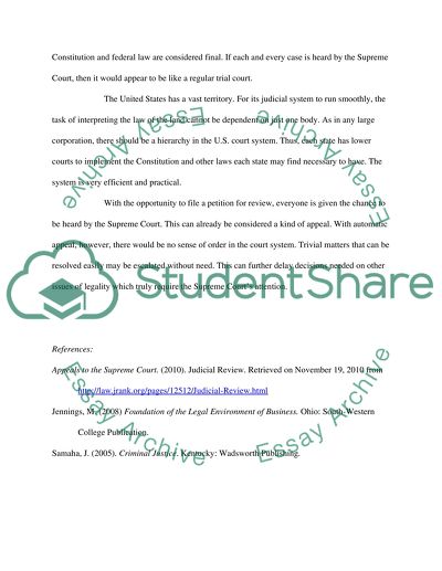 The United States Supreme Court