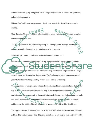 Film Democracy in Senegal