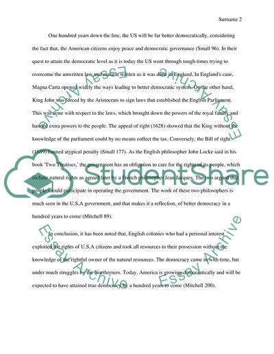 What Delayed Democracy in the U.S.A