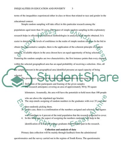 Inequalities in Education and Poverty