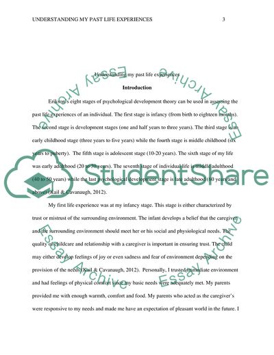 Applying Psychological Theory to Write about Ones Life