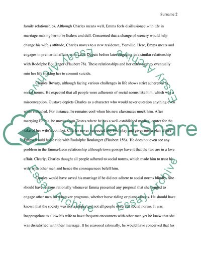 How Flaubert Criticizes the Society with Madam Bovary