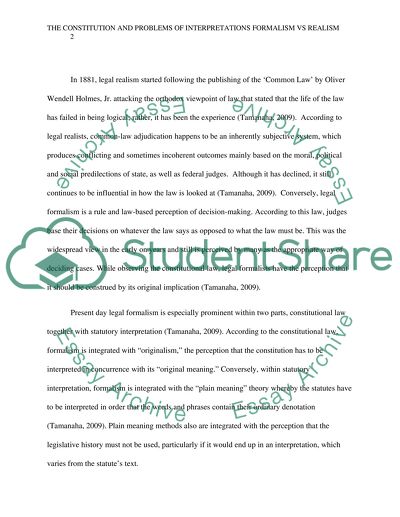 The Constitution And Problems Of Interpretation Formalism Vs Realism The Constitution And Problems Of Interpretation Formalism Vs Realism Thesis Statement Argumentative Essay also Research Paper Essay Global Warming Essay Thesis