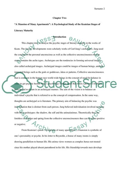 My Spirit Is Struck from All the Beautiful: A Journey to Keatss Psyche