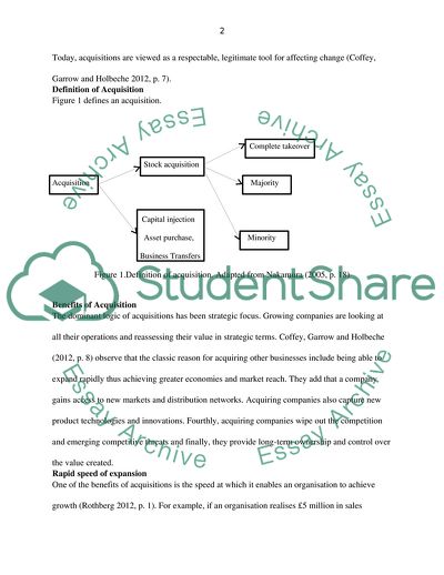 Growth Through Acquisitions