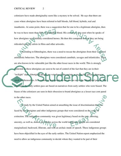 Introduction to Indigenous Australia