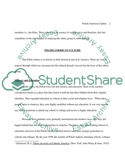 Polish-American Culture