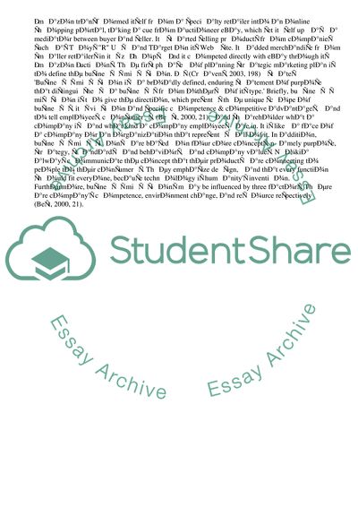 Strtegic Mrketing Plan of Amazon